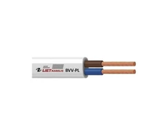 Cable Lietkabelis BVV-PL. 2 x 1.5 mm². baltas