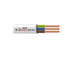 Cable Lietkabelis BVV-PLL. 2 x 2.5 mm². baltas