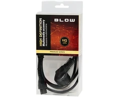 Laidas BLOW EURO M, C5 F, 1.5m, juodas 98-204
