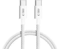 Cable Tech-Protect Ultraboost Lite USB-C PD60W/3A 100 cm - pilka