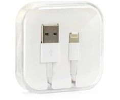 OEM kabelis USB A į Lightning 1A HD4 dėžutė 1 m baltas