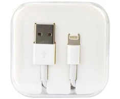 OEM kabelis USB A į Lightning 1A HD4 dėžutė 1 m baltas