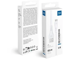 USB A į Micro USB kabelis Blue Star 2A 12W 1 m PJ-DG3-A baltas