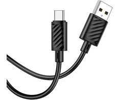 Cable USB A to USB C Hoco 3A 2 m X88 juodas
