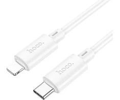 USB C - Lightning kabelis Hoco PD 27W 2 m X88 baltas