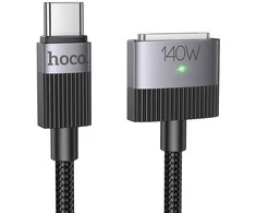USB C į Mag3 jungties laidas Hoco 5A 140W magnetinis 1,8 m U141 juodas