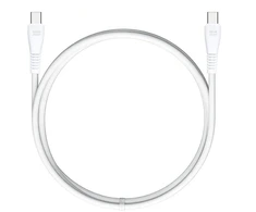 BlueStar USB C į USB C laidas Blue Star 3A 60W QC4.0 1 m PJ-DQ1-C baltas