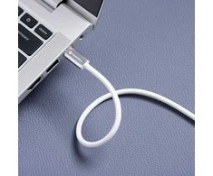 USB C į USB C laidas Forcell F-Energy QC4.0 PD 3A 60W Cafule Color 1,2 m ACYH23 baltas