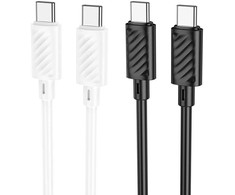 USB-C laidas į USB-C Hoco 3A 60W 2 m X88 baltas