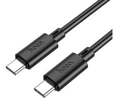 Cable USB C to USB C Hoco 3A 60W 2 m X88 juodas