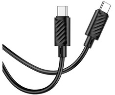 Cable USB C to USB C Hoco 3A 60W 2 m X88 juodas
