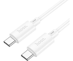USB-C laidas į USB-C Hoco 3A 60W 2 m X88 baltas