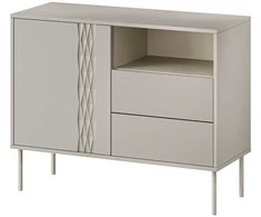 Cama Meble Cama 1D2S TRESSE komoda 100x40x75 kašmyro matinė spalva
