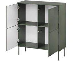 Cama Meble Cama 4D komoda TRESSE 100x40x110 matinė žalias