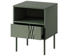 Cama Meble Cama Bedside table 2 pcs. TRESSE 44x40x53 matte žalias