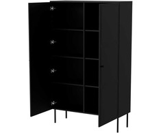 Cama Meble Cama Ekranas case PALAZZO BIS 100x39x166 matte juodas
