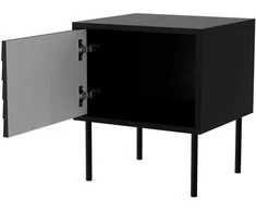 Cama Meble Cama Bedside cabinet, 2 pcs. CORTINA 45x40x51 juodas