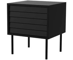 Cama Meble Cama Bedside cabinet, 2 pcs. CORTINA 45x40x51 juodas