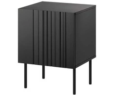 Cama Meble Cama Bedside table 2 pcs ISLA 44,5x40x59 juodas matt