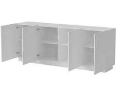 Cama Meble Cama LIVERTI komoda 200x42x78 baltas