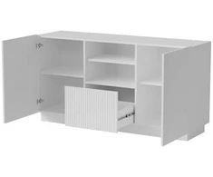 Cama Meble Cama LIVERTI komoda 150x42x78 baltas