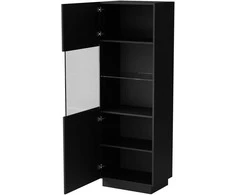 Cama Meble Cama LIVERTI display cabinet 59.5x42x178 juodas