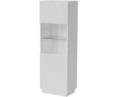 Cama Meble Cama LIVERTI display cabinet 59.5x42x178 baltas
