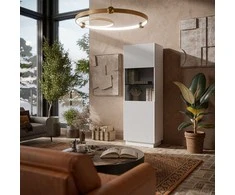 Cama Meble Cama LIVERTI display cabinet 59.5x42x178 baltas