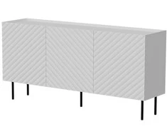 Cama Meble Cama LUCCA 3D komoda 165x40x80 baltas