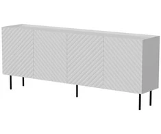 Cama Meble Cama LUCCA 4D komoda, 200x40x80, baltas
