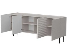 Cama Meble Cama LUCCA 4D komoda 200x40x80 kašmyras