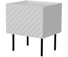 Cama Meble Cama LUCCA bedside cabinet, 2 pcs, 47x40x52, baltas