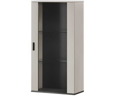 Cama Meble Cama S2 SOHO wall cabinet 60x29x112 cashmere + juodas