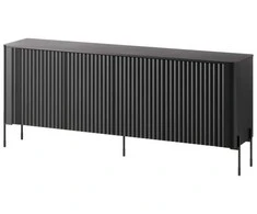 Cama Meble Cama VERA komoda 190x40x80 juodas matinis
