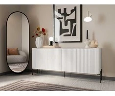 Cama Meble Cama VERA komoda 190x40x80 matinis baltas