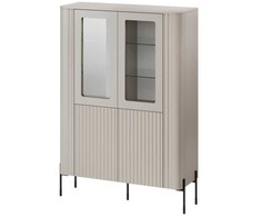 Cama Meble Cama VERA display cabinet 110x40x160 matt cashmere
