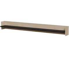 Cama Meble Cama Shelf PORTO 150x18x16.5 oak/juodas