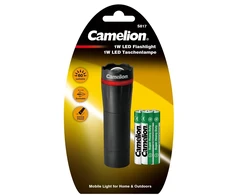 Camelion 1W. 60lm. 3xAAA batteries pocket flashlight
