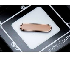 Dėklas OEM kameros valdymo aktyvus mygtukas, tinkantis IPHONE 16 serijos dėklui, „Drop Glue“ / skaidrus „Mag“ dangtelis, ruda