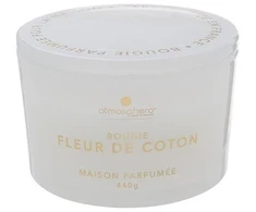 Candle. aromatic Atmosphera Glowy Cotton. 30 h. 440 g