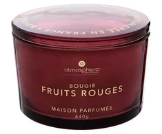 Candle. aromatic Atmosphera Glowy Raudona Fruits. 30 h. 440 g