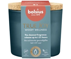 Žvakė, aromatinė Bolsius TRUE JOY Woody Wellness, 21 h