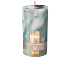 Candle. cylindrical Bolsius Malachite Žalias. 13/6.8cm