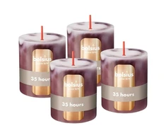 Candle. cylindrical Bolsius Royal Burgundy. 8/6.8cm