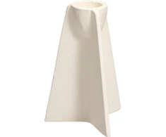 Nežinomas Candle holder A98100510. aliuminio. 10 cm. baltas col.