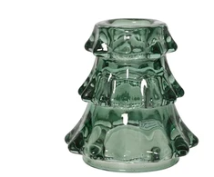 None Nežinomas Žvakidė Decoris 373411, stiklas, 7.5 cm, žalia