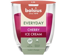 Žvakė aromatinė Bolsius Cherry Ice Kreminis 21 h Raudona/Rožinė