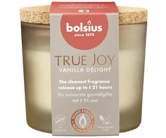 Žvakė, aromatinė Bolsius TRUE JOY Vanilla Delight, 21 h