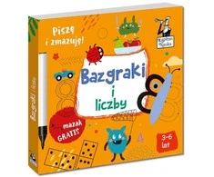 Kapitan Nauka Captain learning scribbles and numbers KS0662