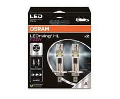 Osram LEMP AUTO LED H1 12V 9W 1400 6500K 2VNT